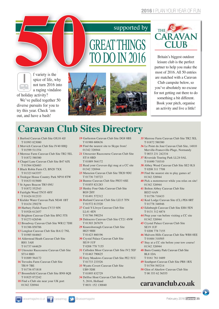 Caravan Magazine Preview Pages