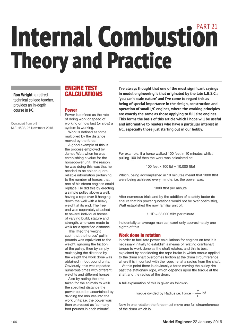 Model Engineer Preview Pages