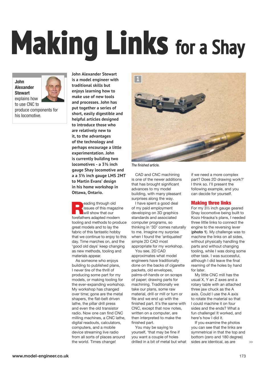 Model Engineer Preview Pages