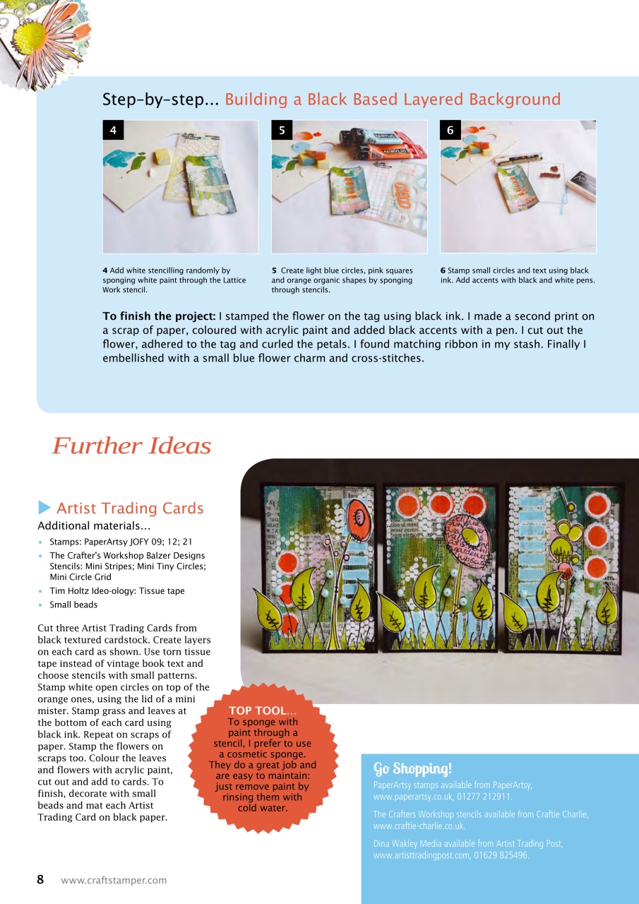 Craft Stamper Preview Pages