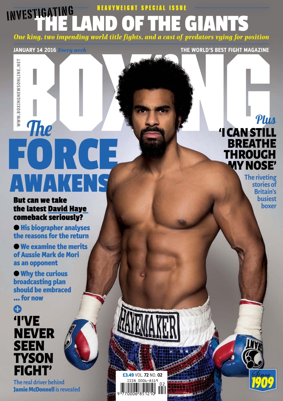 Boxing News Preview Pages
