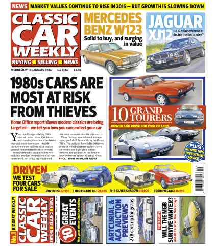 Classic Car Weekly issue 13th January 2016