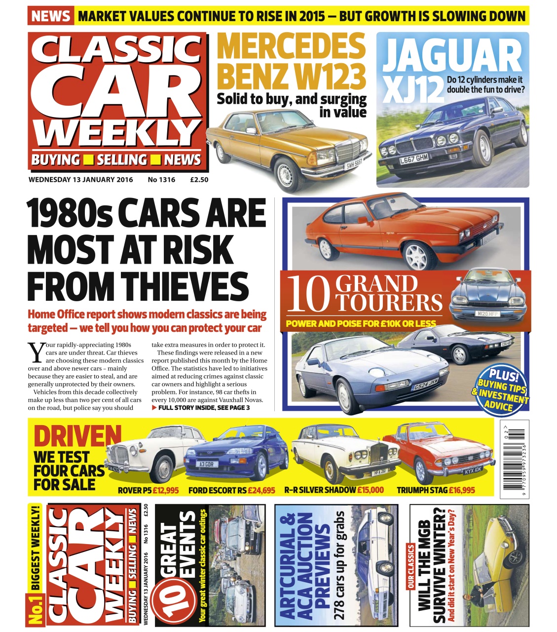 Classic Car Weekly Preview Pages
