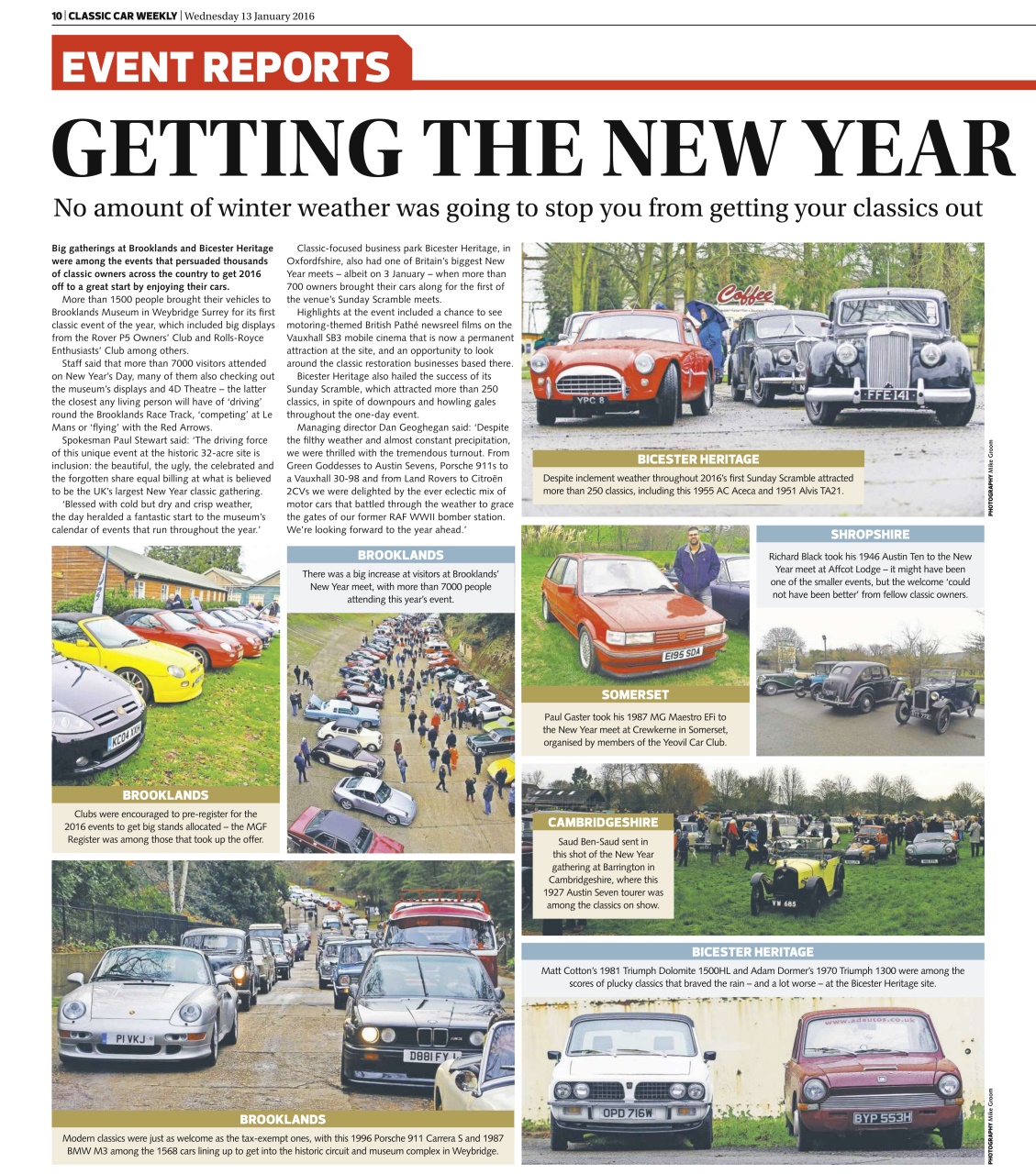 Classic Car Weekly Preview Pages