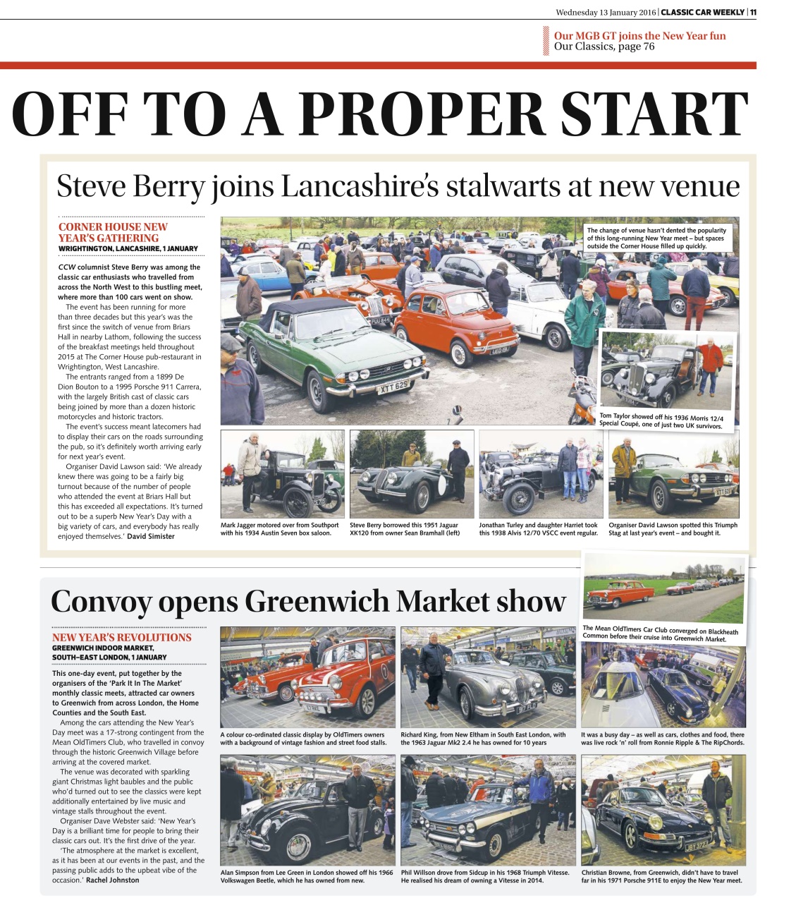 Classic Car Weekly Preview Pages