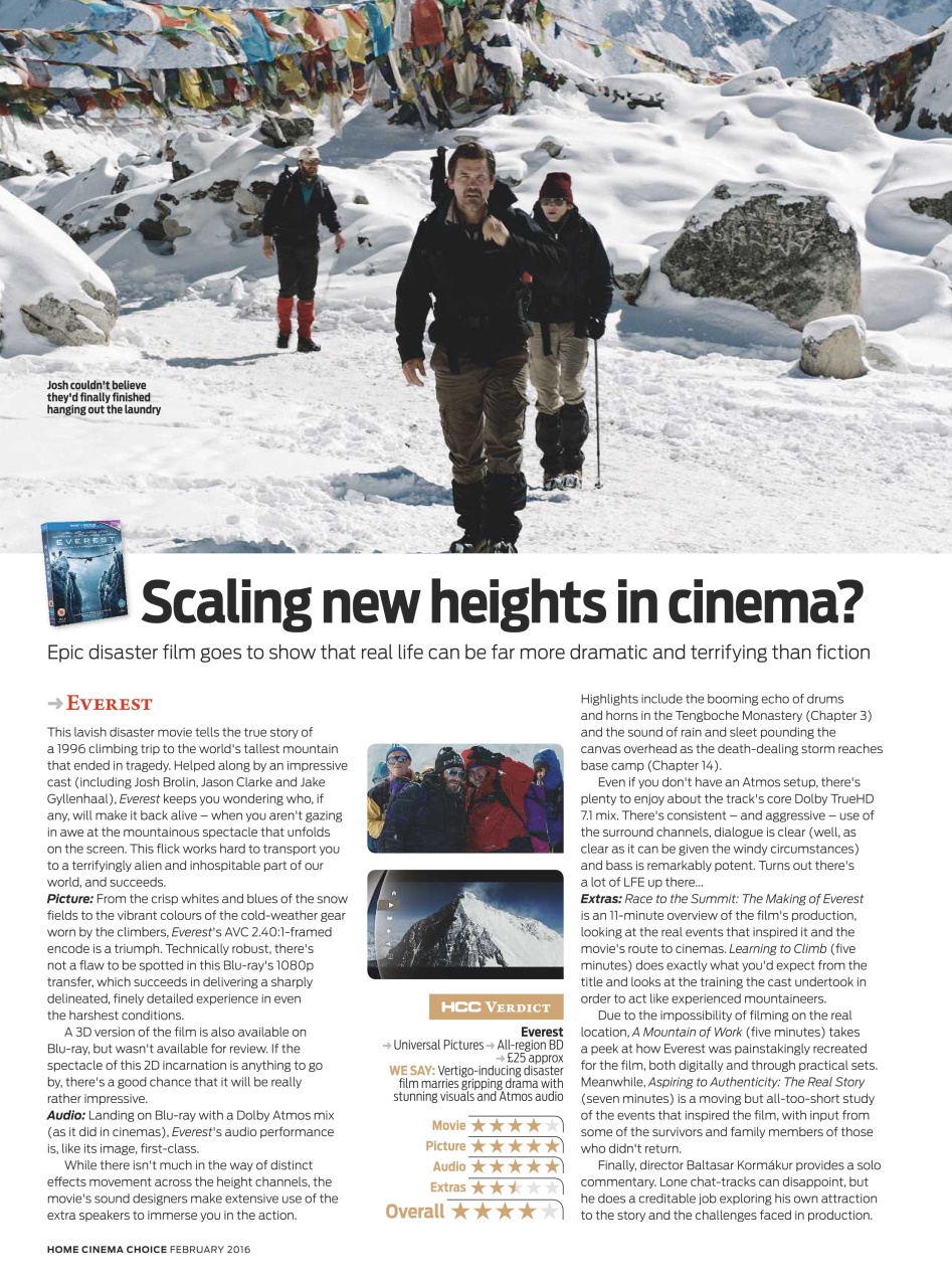 Home Cinema Choice Preview Pages