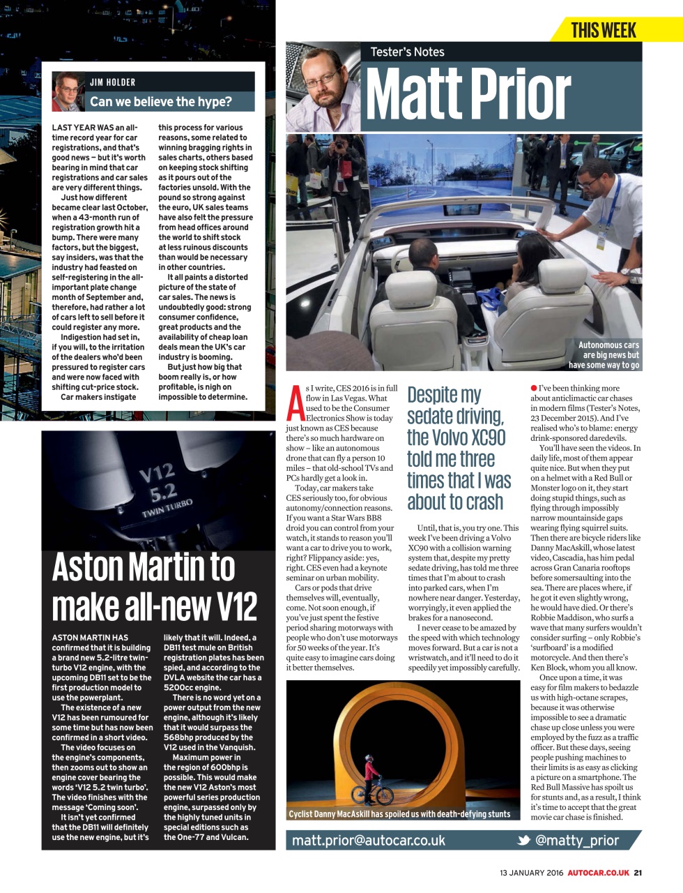 Autocar Preview Pages