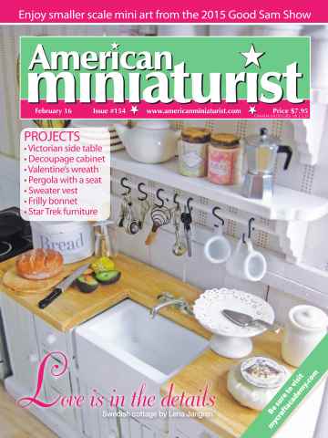 American Miniaturist issue Issue 154