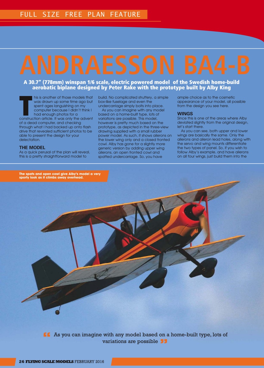 Flying Scale Models Preview Pages