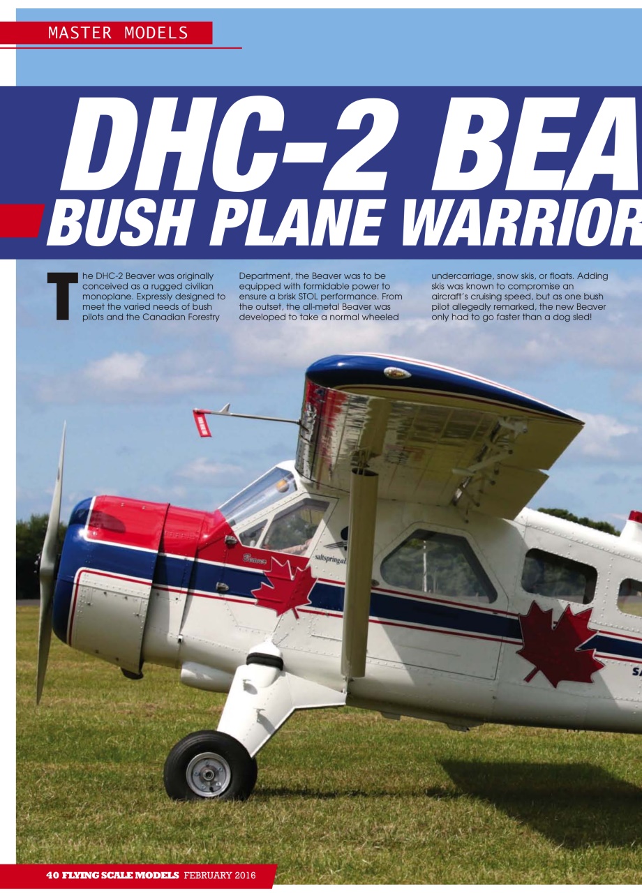 Flying Scale Models Preview Pages