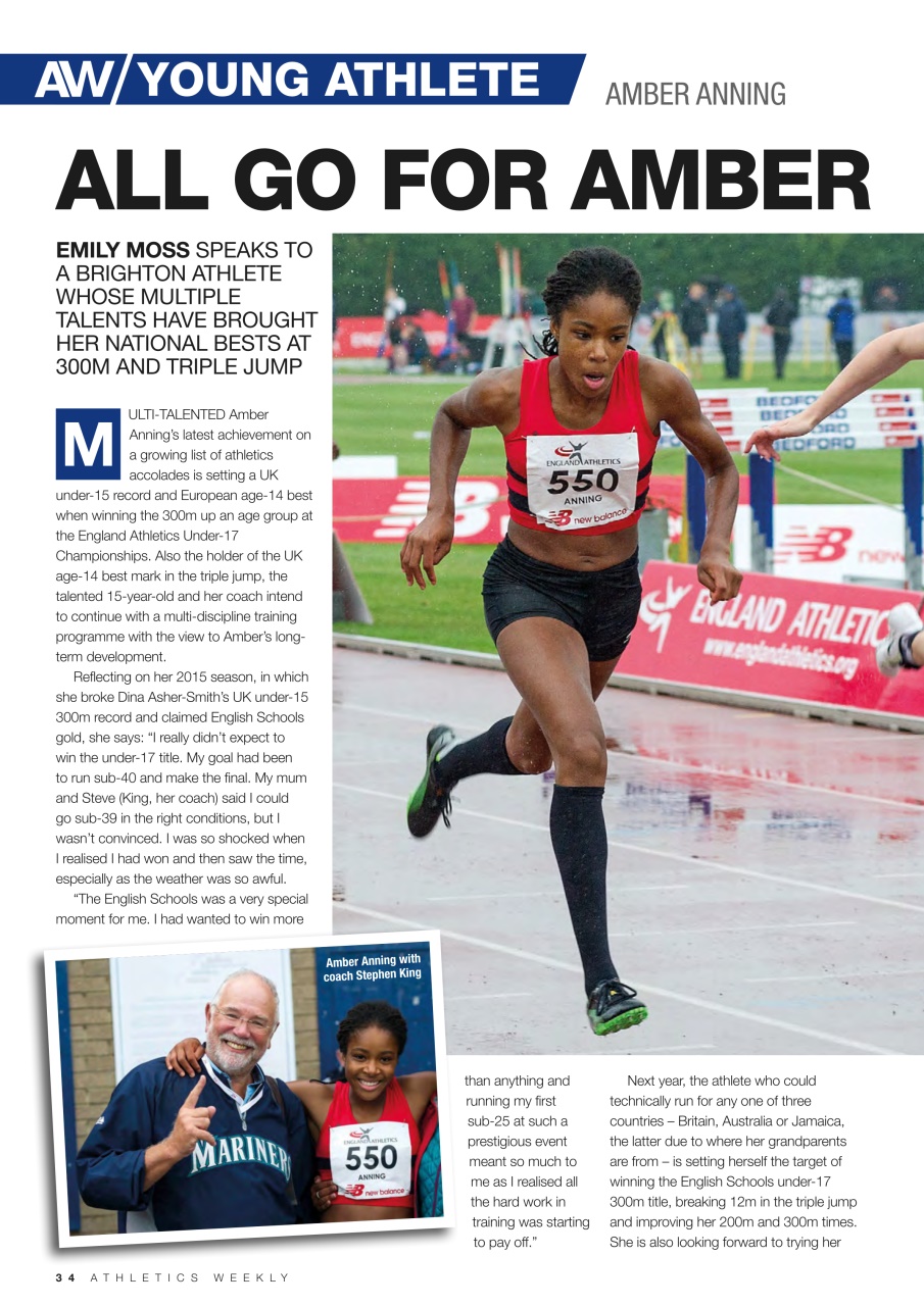 AW – Athletics Weekly Magazine Preview Pages