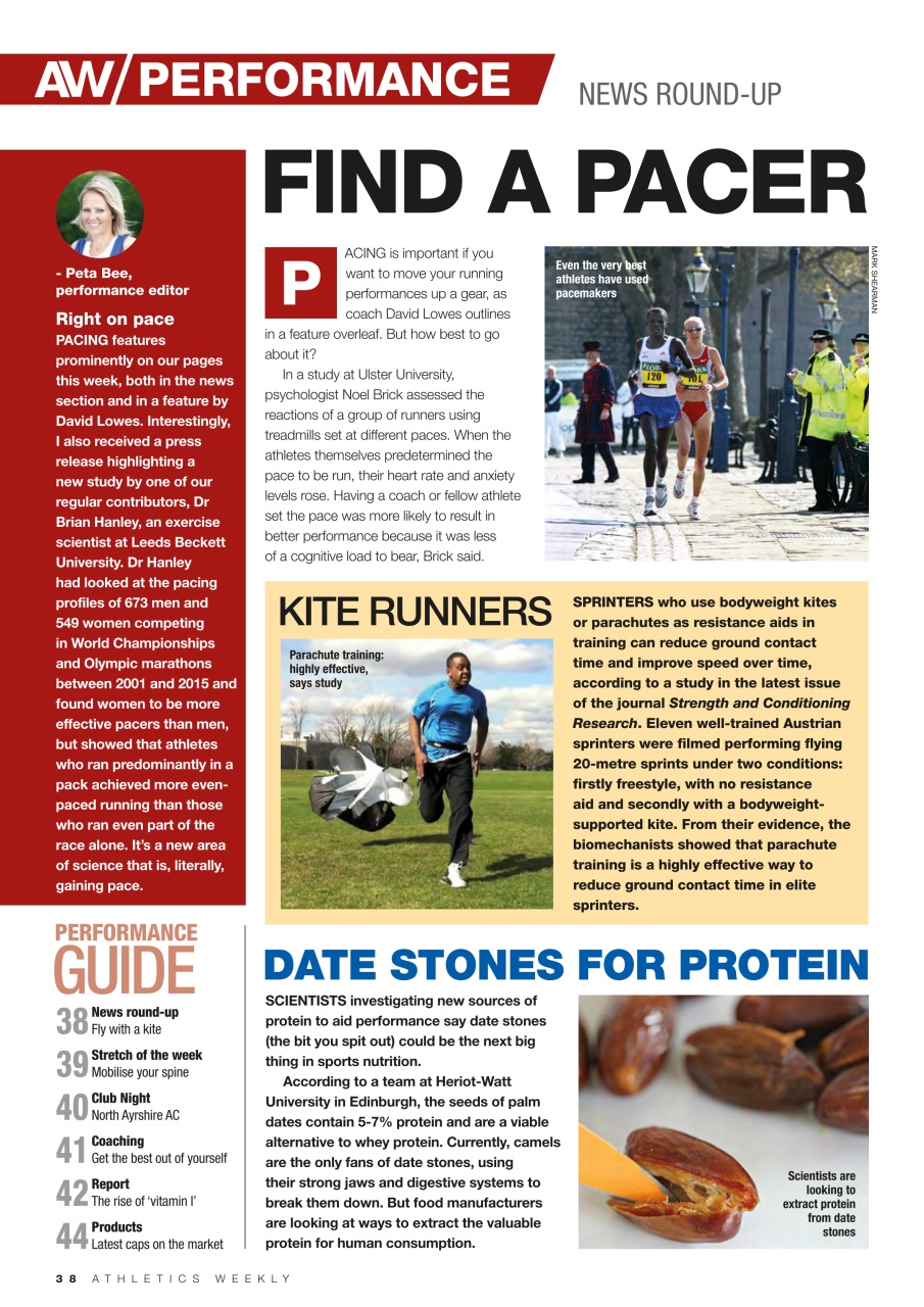 AW – Athletics Weekly Magazine Preview Pages
