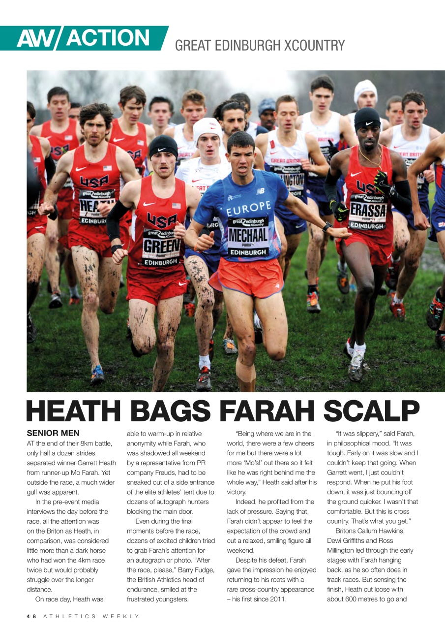 AW – Athletics Weekly Magazine Preview Pages