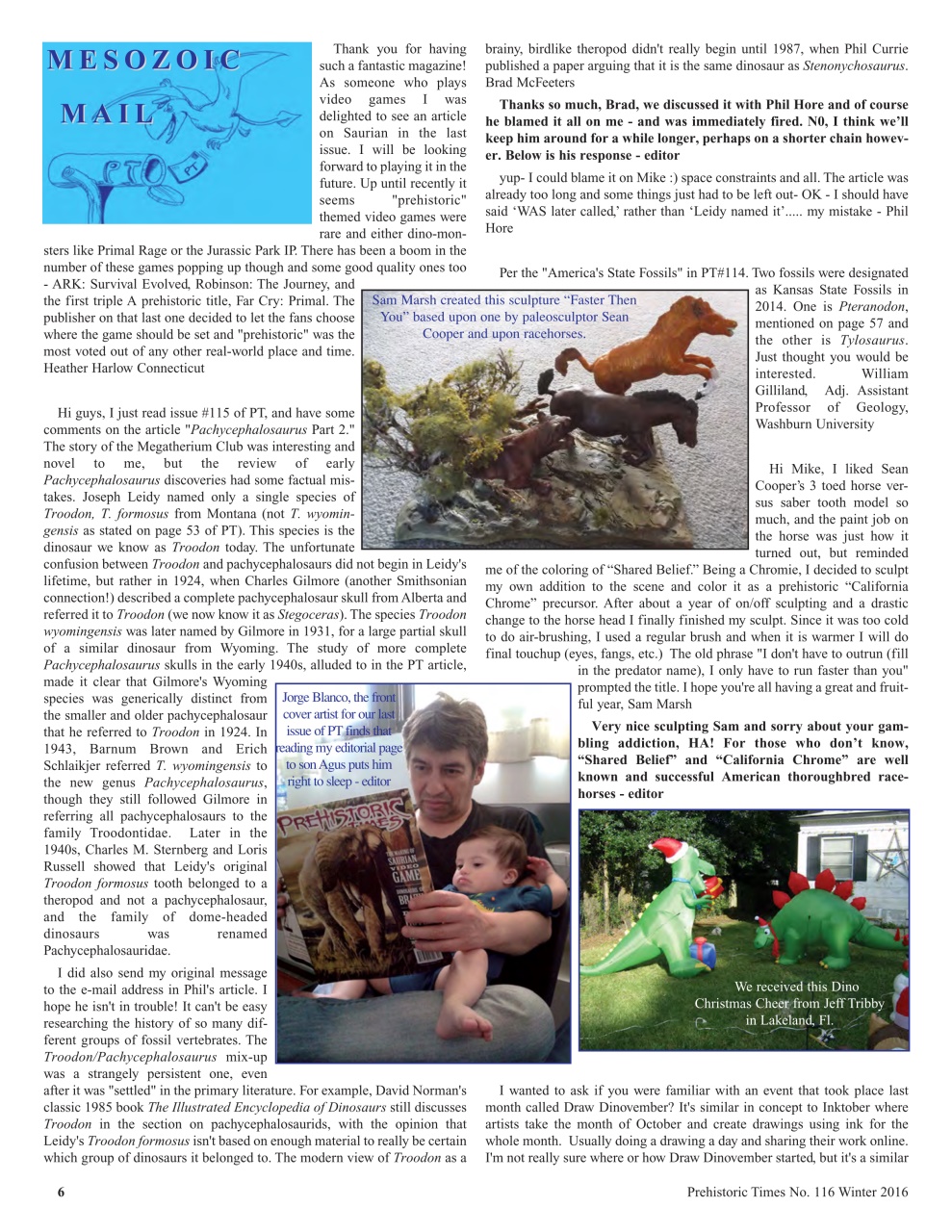 Prehistoric Times Preview Pages