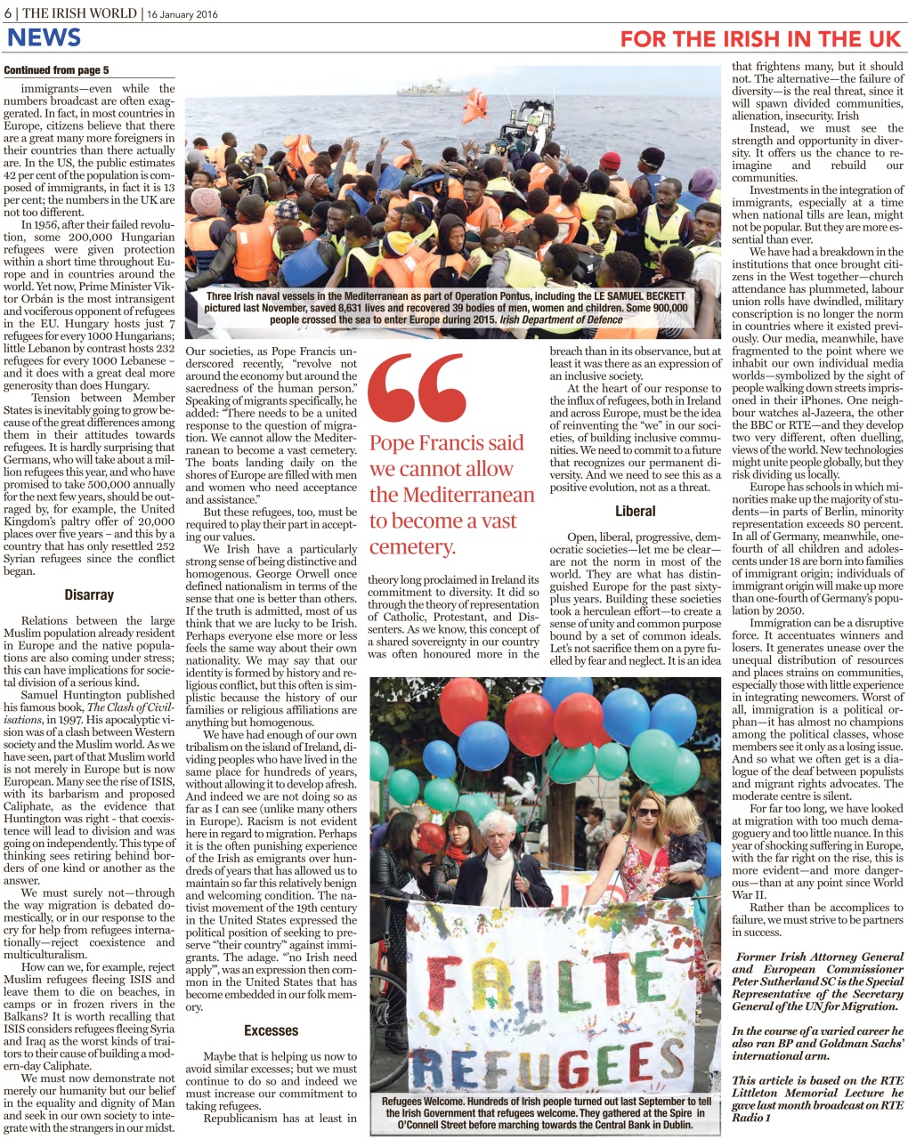 Irish World Preview Pages