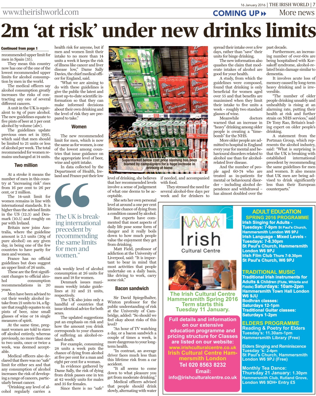 Irish World Preview Pages