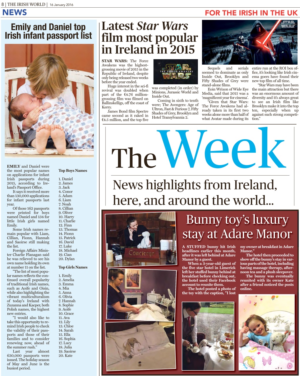 Irish World Preview Pages