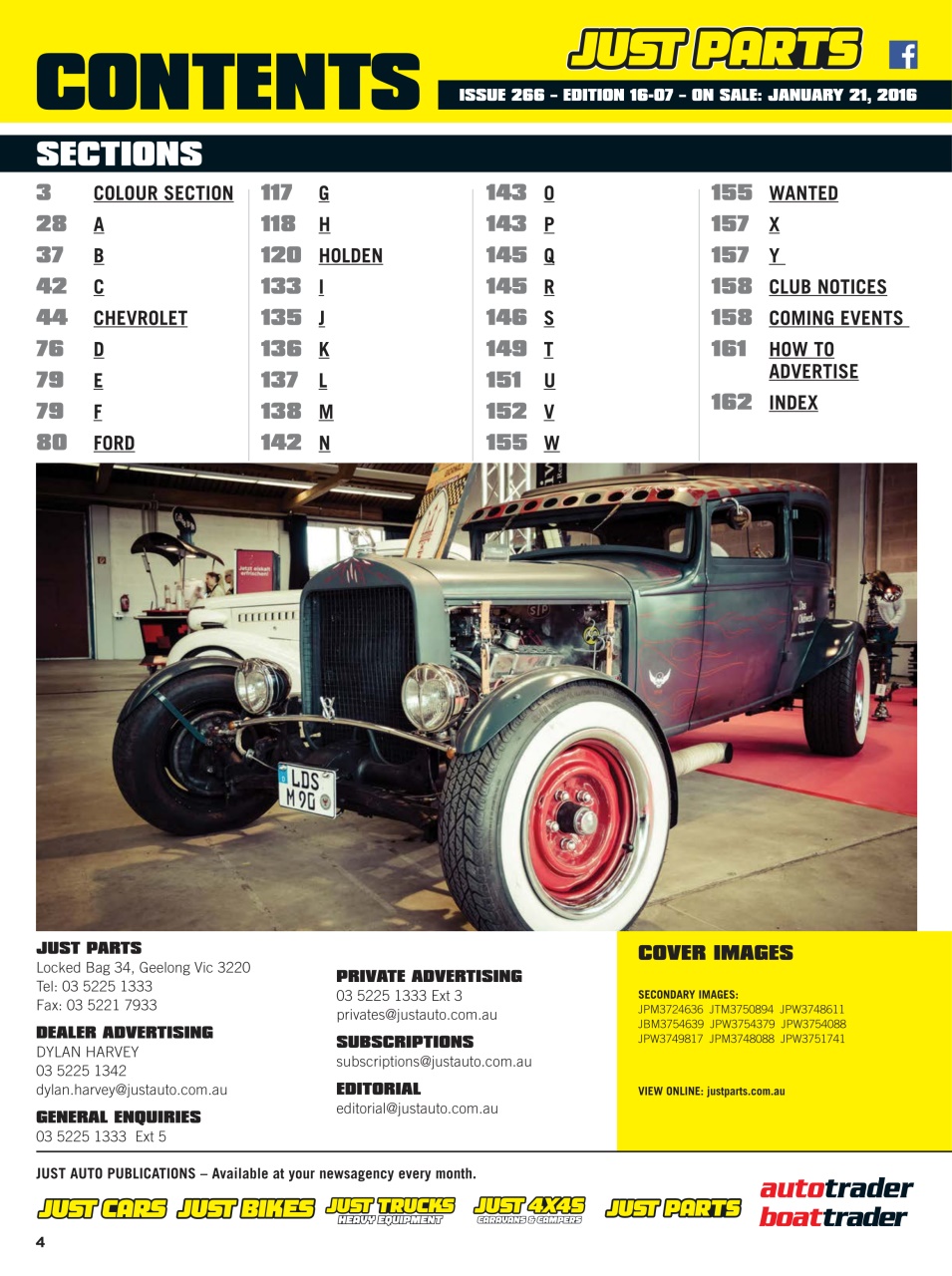 JUST PARTS Preview Pages