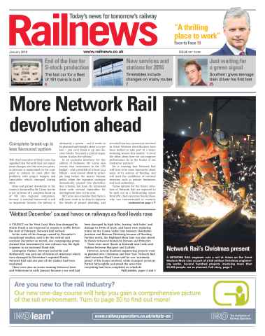 Railnews issue January 2016