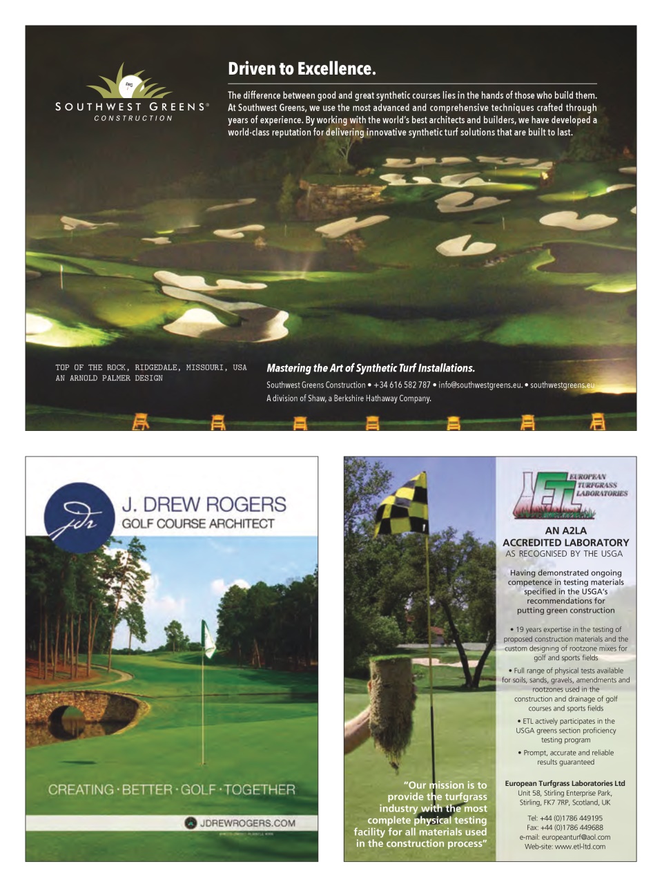 Golf Course Architecture Preview Pages