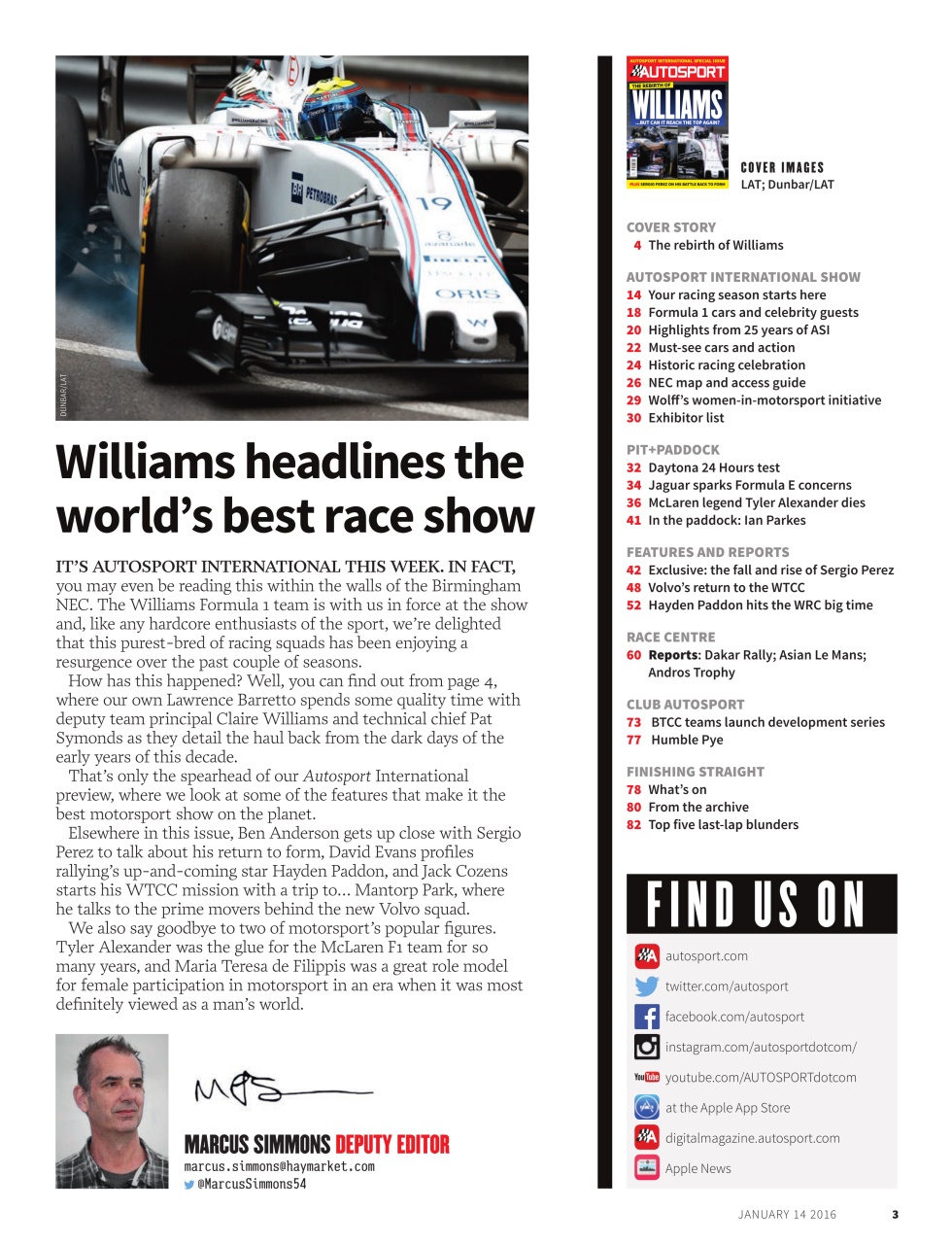 Autosport Preview Pages