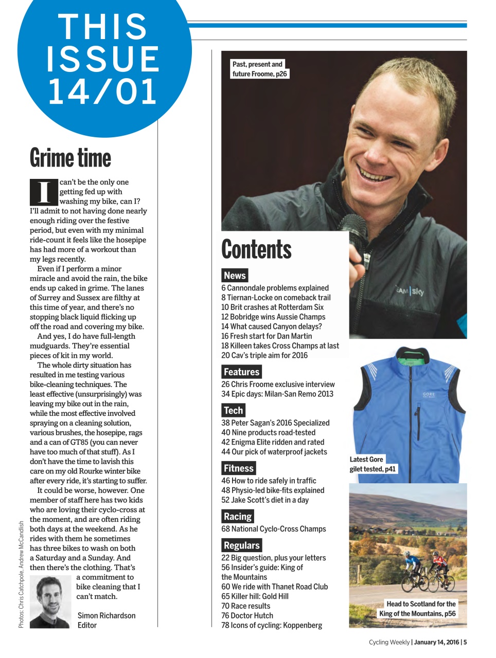 Cycling Weekly Preview Pages