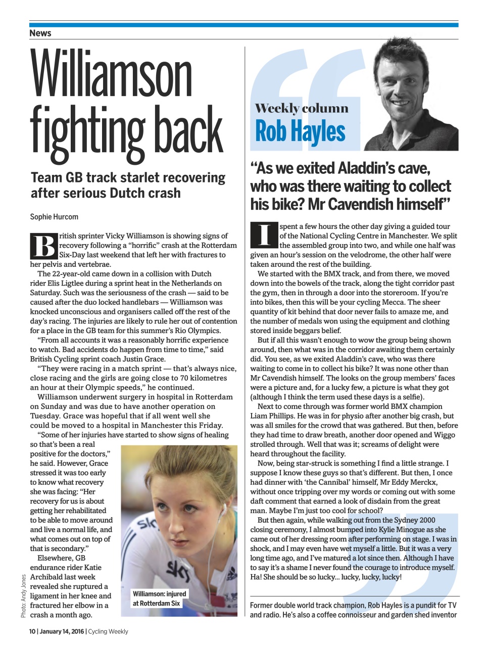 Cycling Weekly Preview Pages