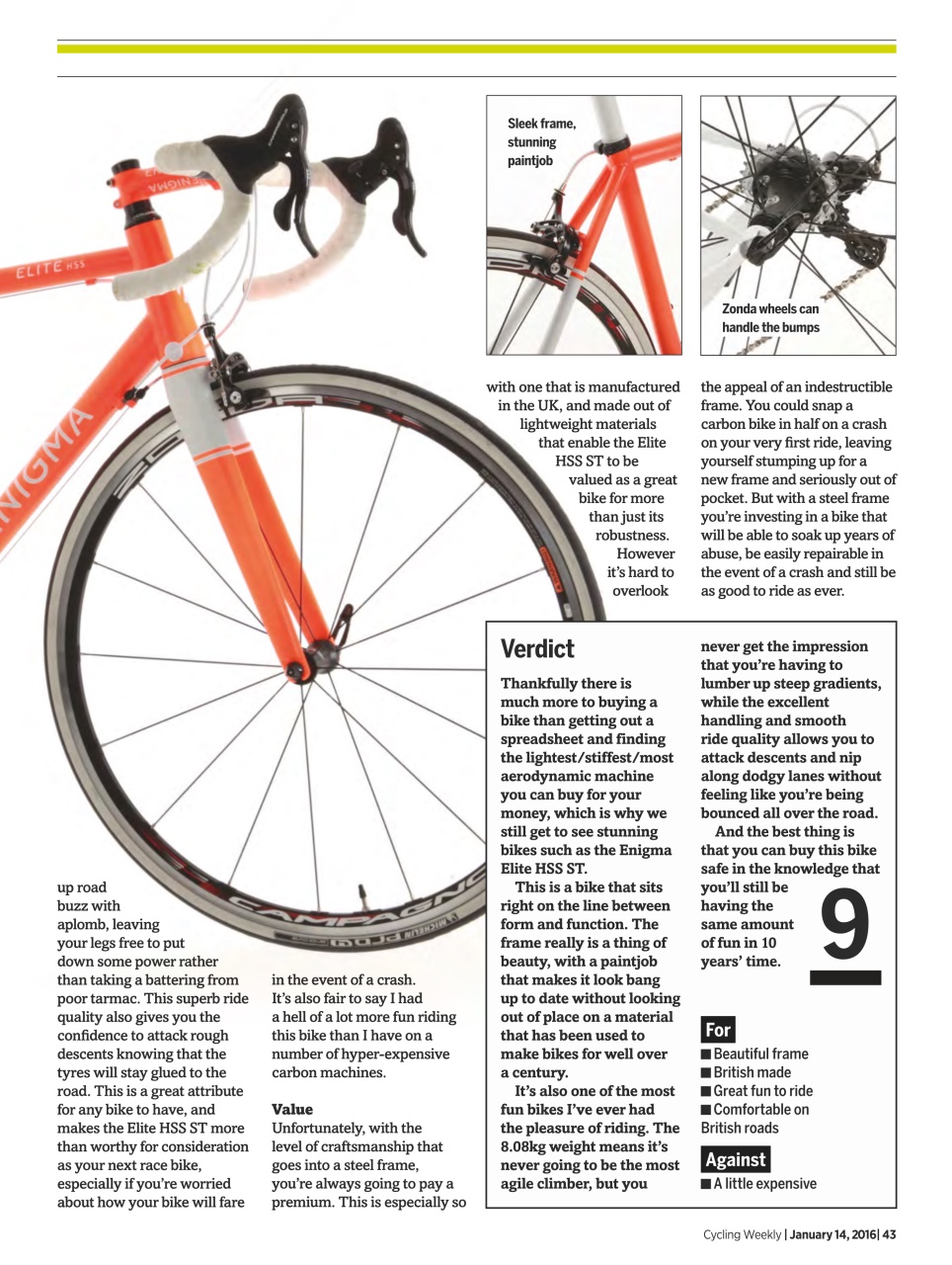 Cycling Weekly Preview Pages