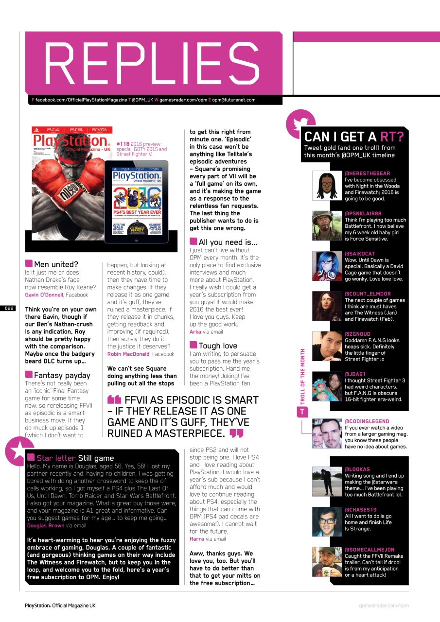 PLAY Magazine Preview Pages