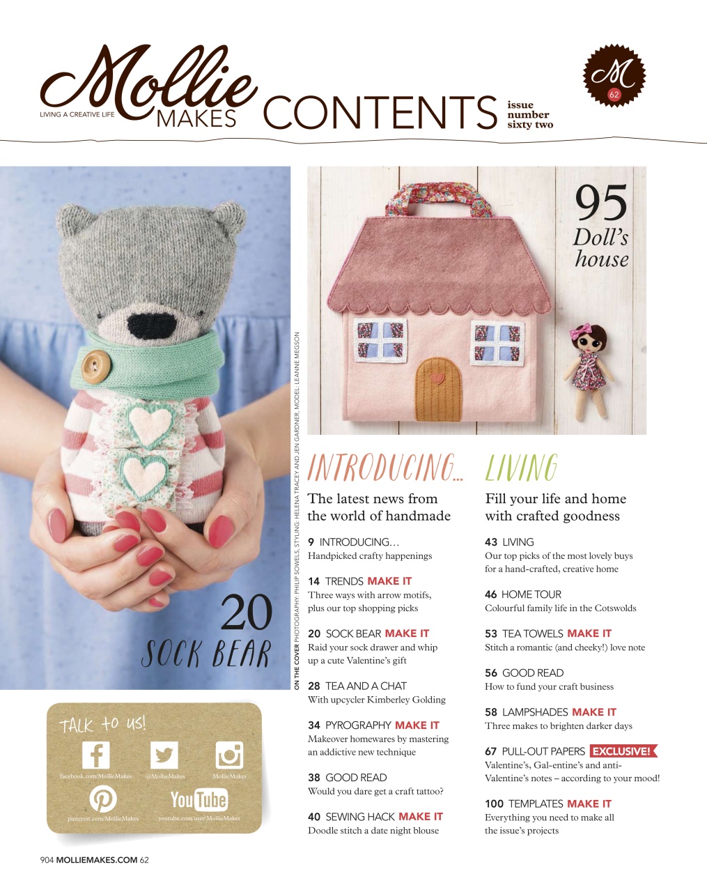 Mollie magazine Preview Pages