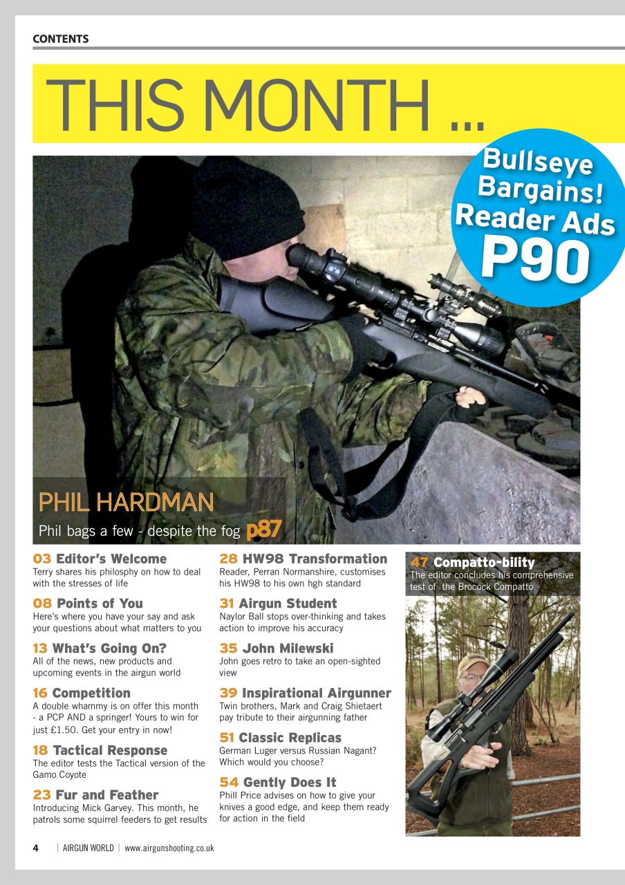 Airgun World Preview Pages