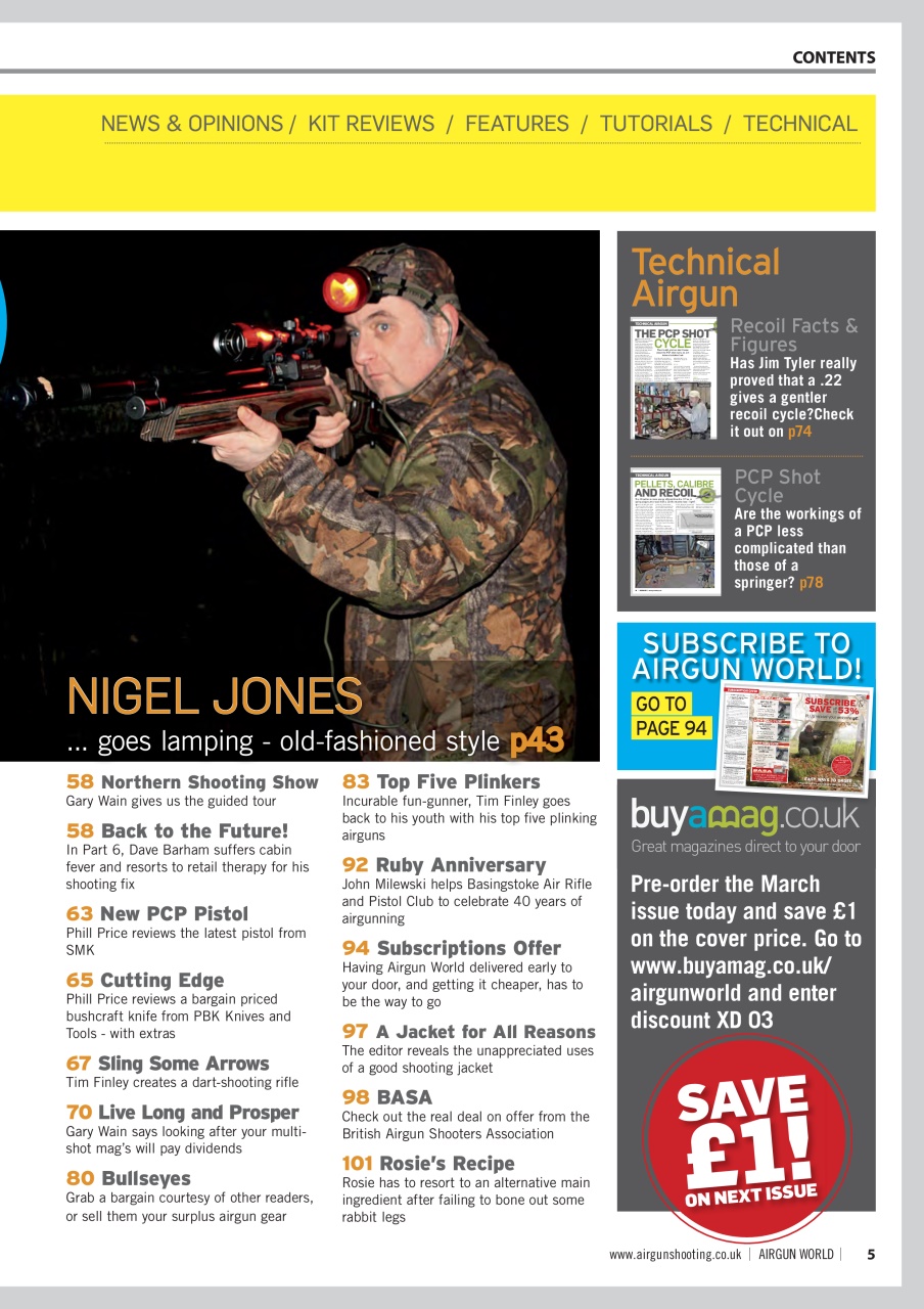 Airgun World Preview Pages
