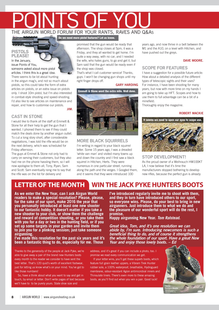 Airgun World Preview Pages