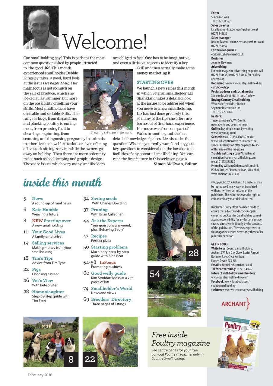 The Country Smallholder Preview Pages