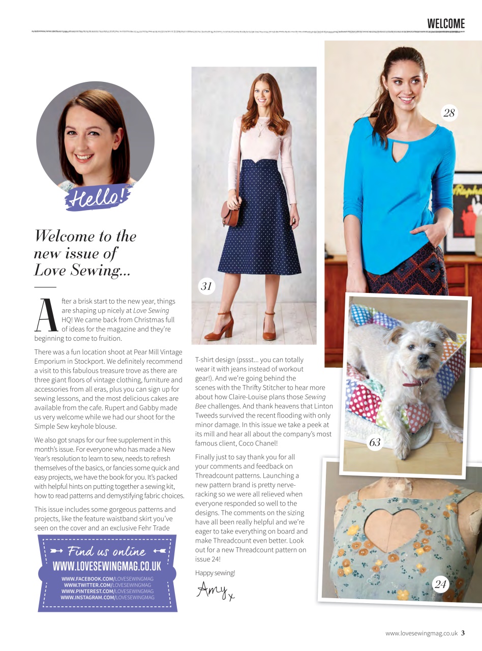 Love Sewing Preview Pages