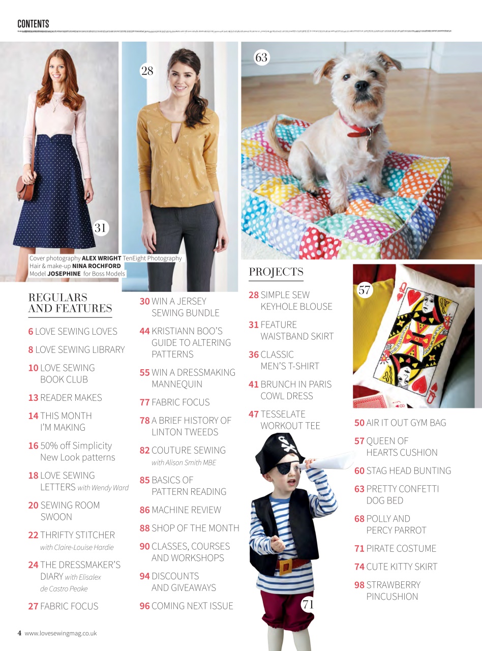 Love Sewing Preview Pages