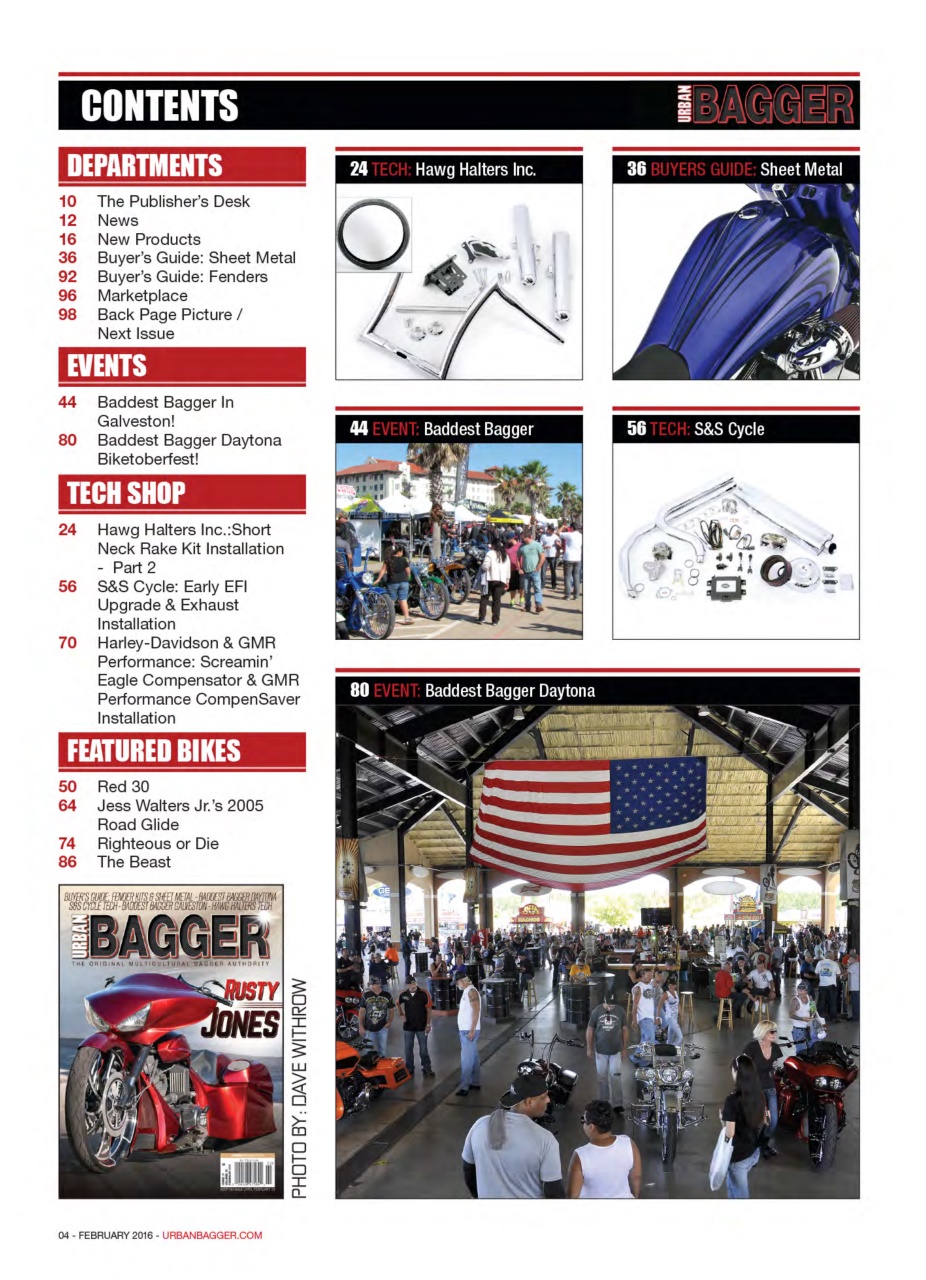 Urban Bagger Preview Pages