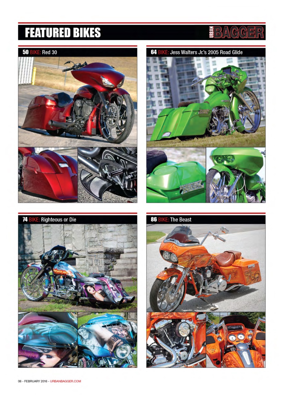Urban Bagger Preview Pages