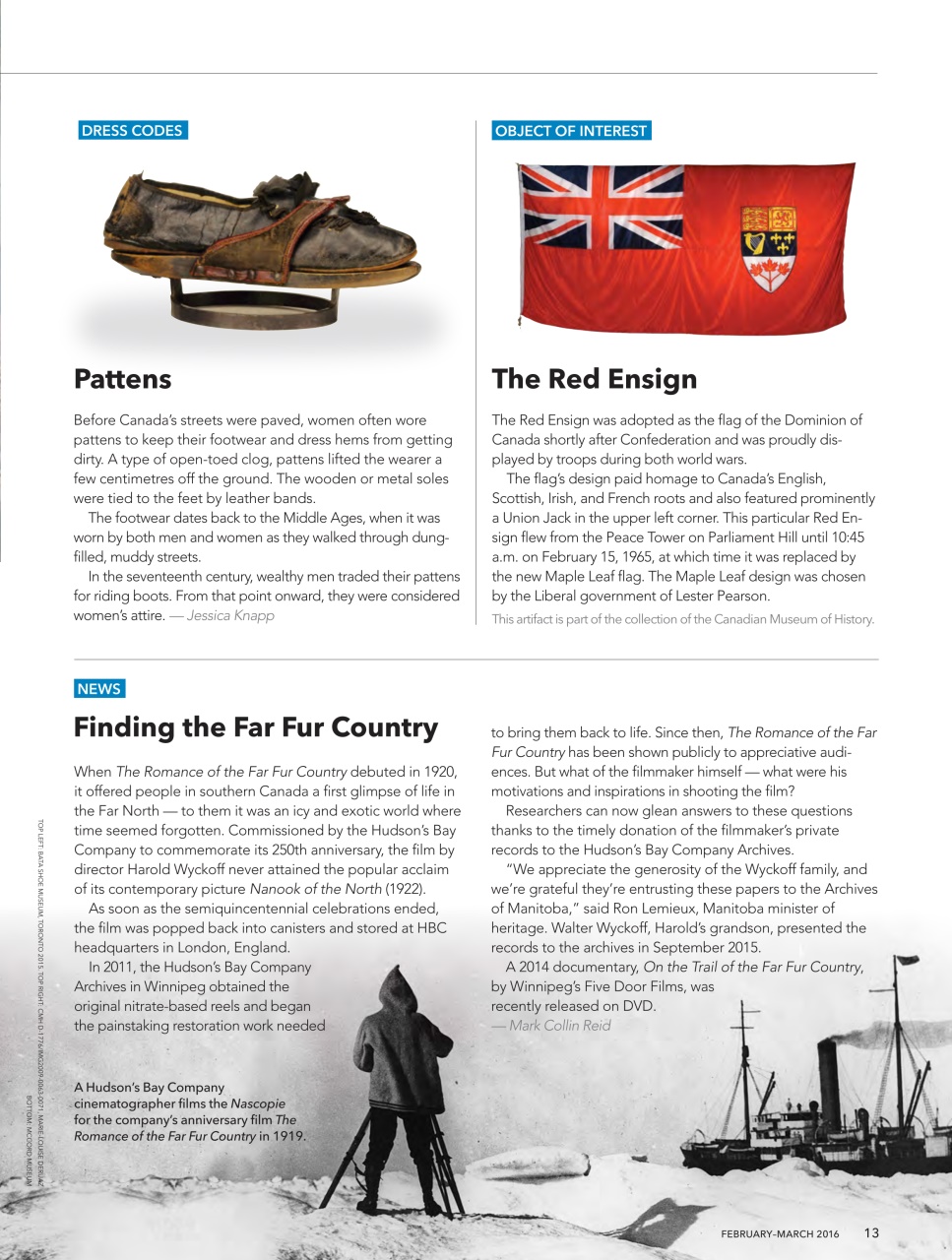 Canada's History Preview Pages
