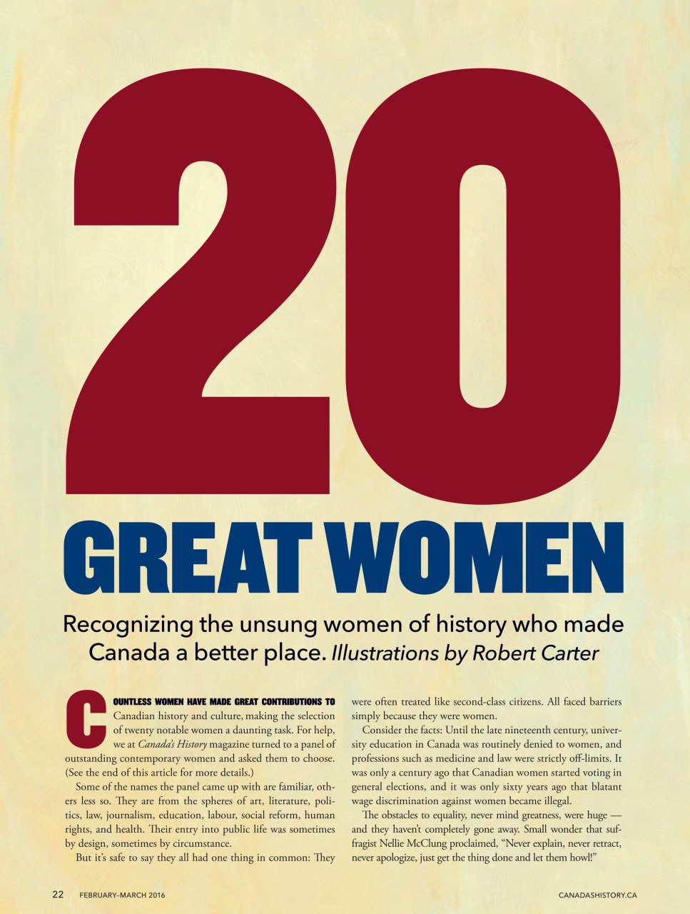 Canada's History Preview Pages