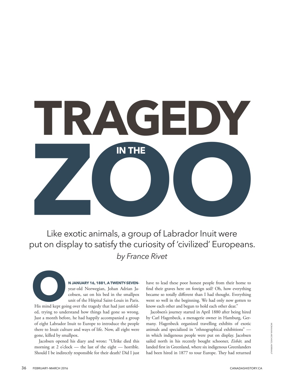 Canada's History Preview Pages