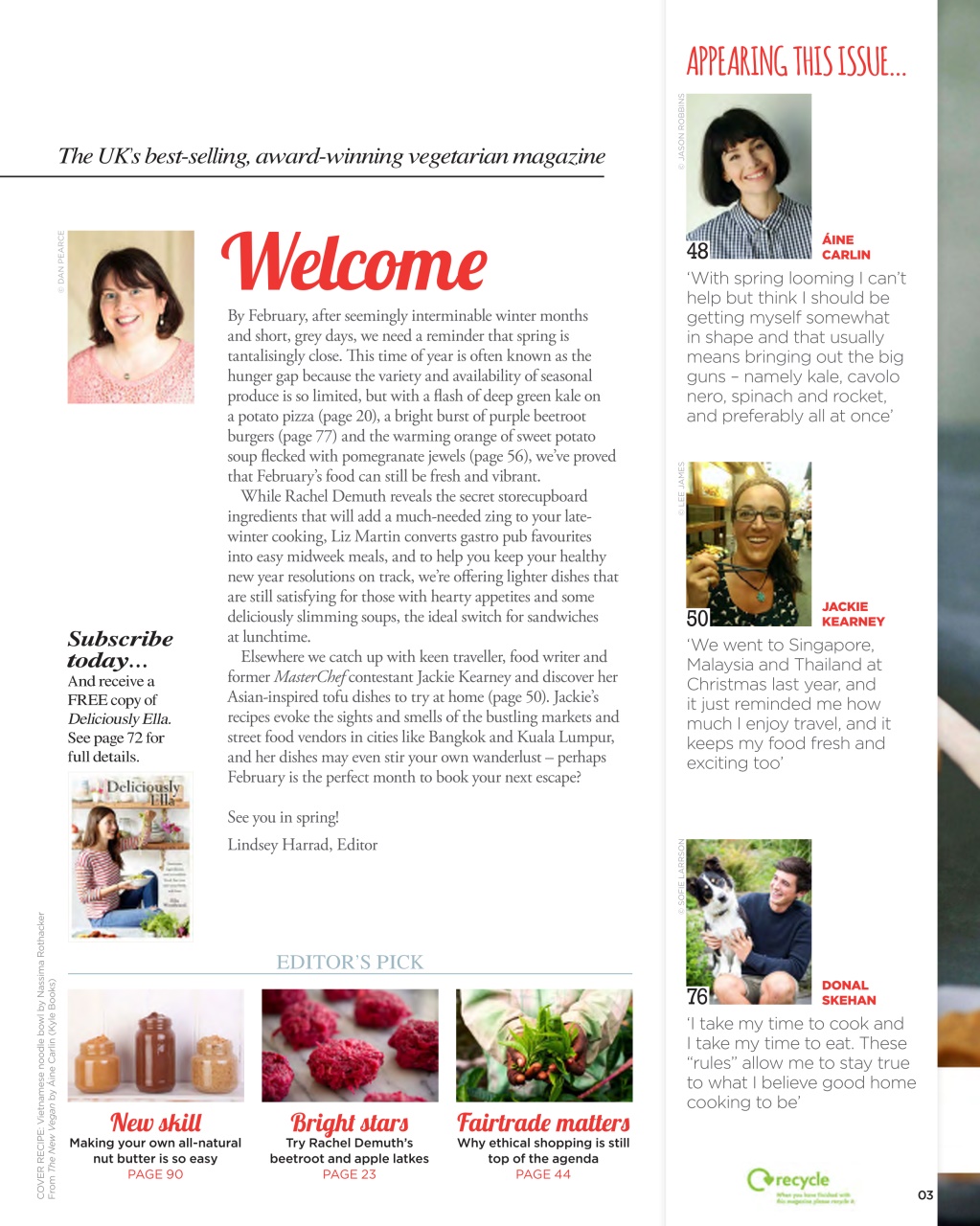 Vegetarian Living Preview Pages