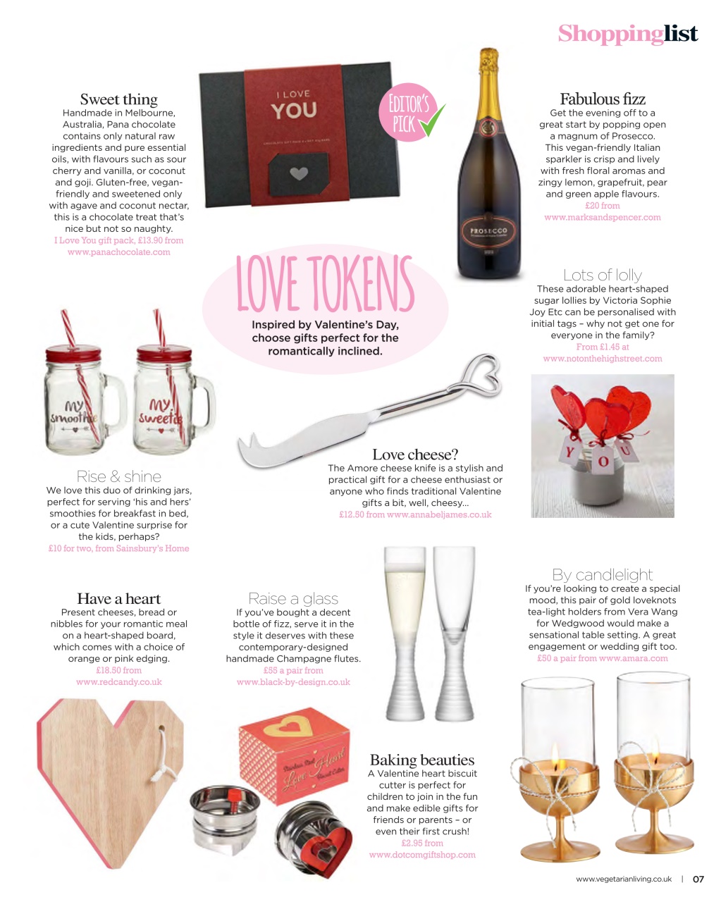 Vegetarian Living Preview Pages