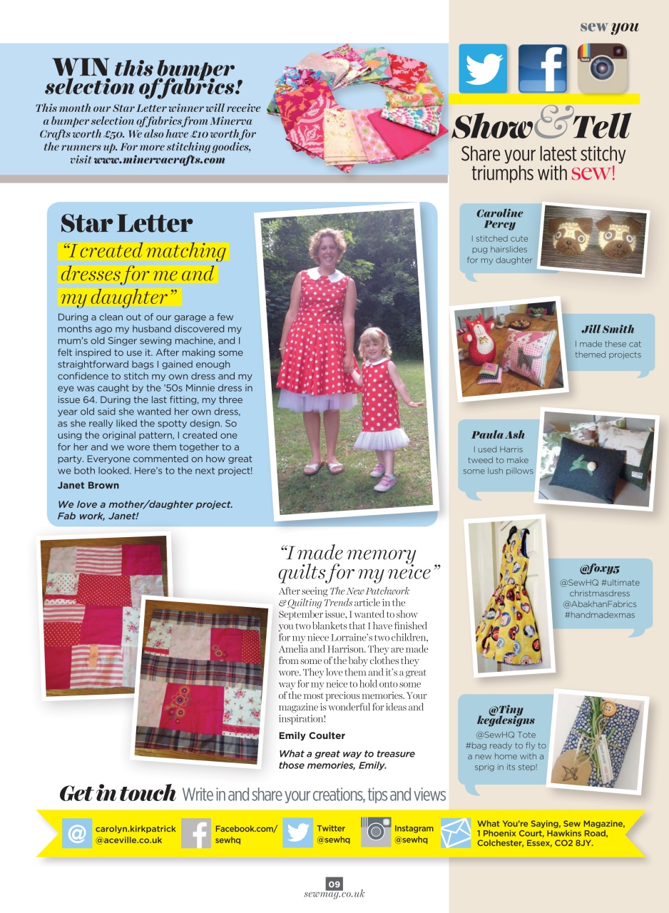 Sew Preview Pages
