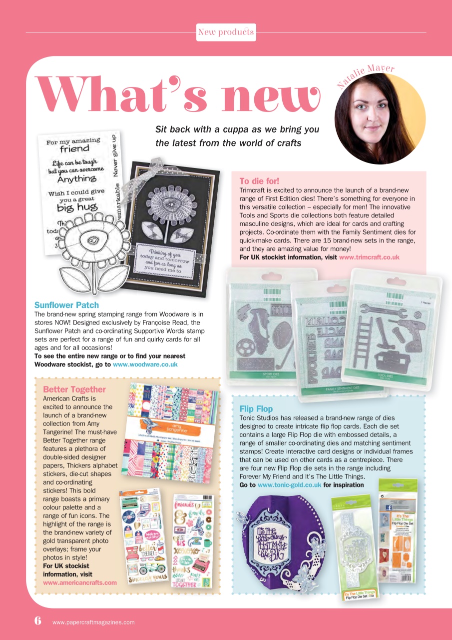 Simply Cards & Papercraft Preview Pages