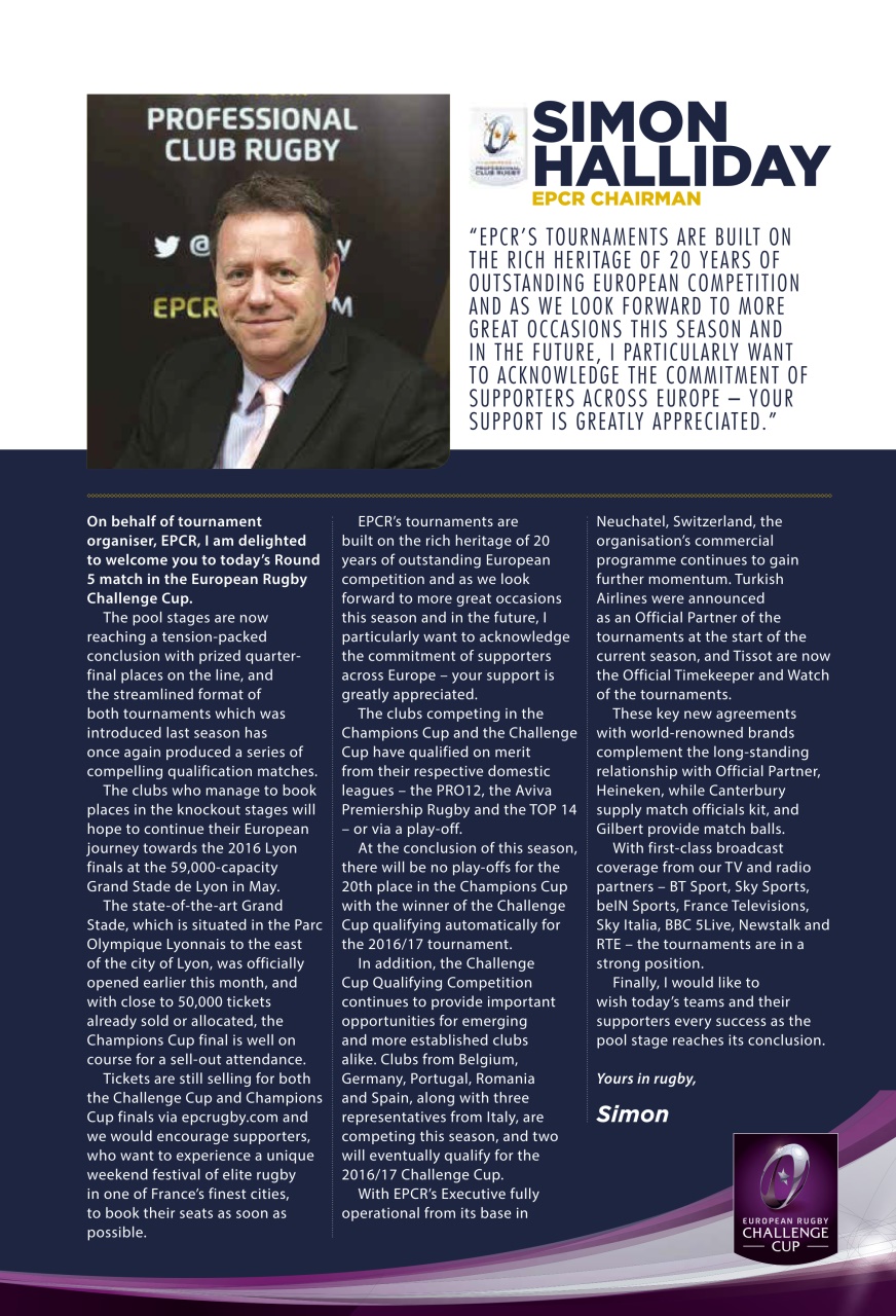 Harlequins Preview Pages