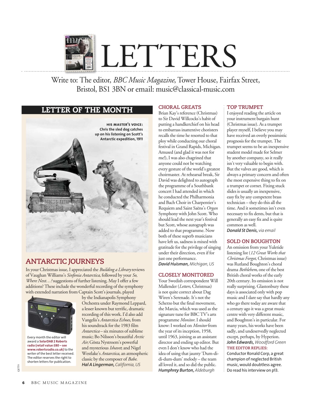 BBC Music Magazine Preview Pages