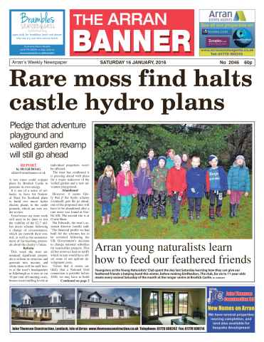 Arran Banner issue 16th January 2016