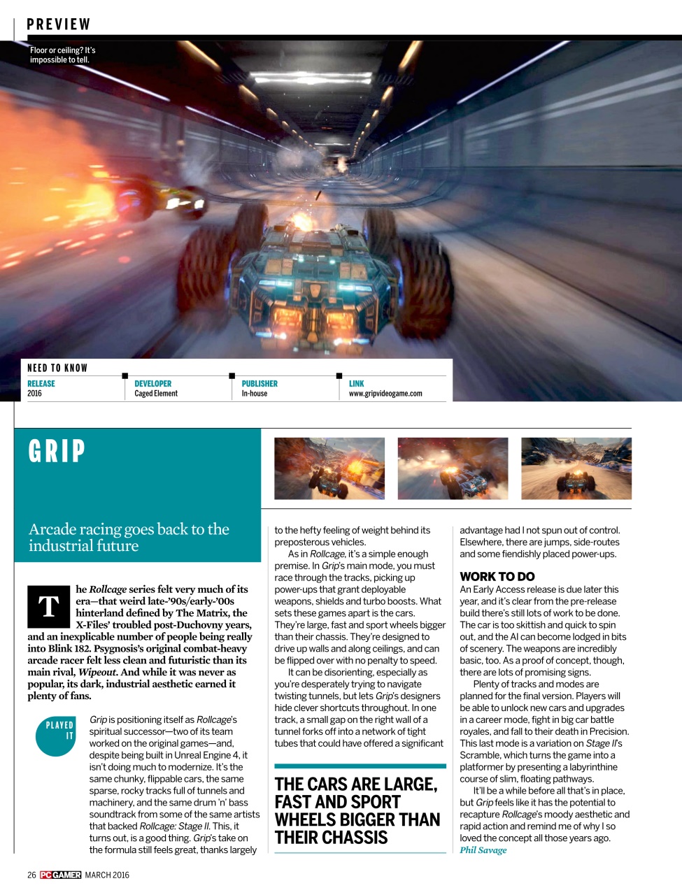 PC Gamer (US Edition) Preview Pages