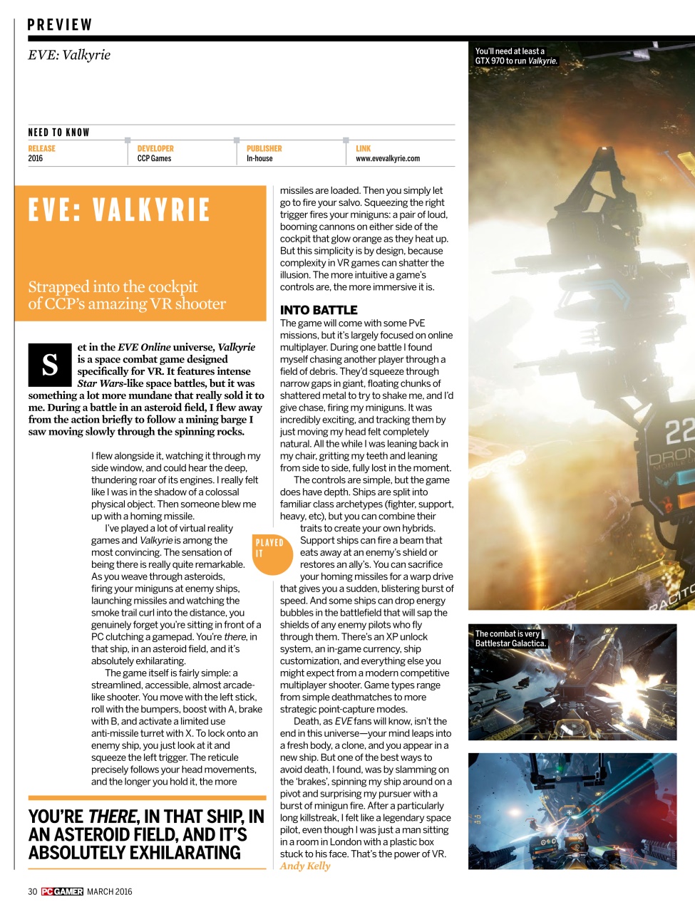 PC Gamer (US Edition) Preview Pages